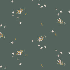 Spruce Evergreen Delicate Balance Yardage by Sharon Holland for Art Gallery Fabrics