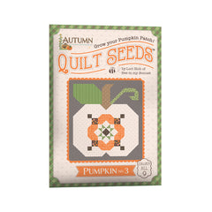 Autumn Quilt Seeds Pumpkin #3 Pattern by Lori Holt of Bee in my Bonnet