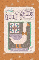 Gentler Times Gentle Goose #4 Quilt Seeds Pattern by Lori Holt of Bee in my Bonnet