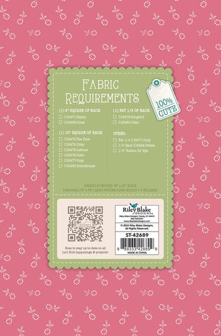 Gentler Times Gentle Goose #9 Quilt Seeds Pattern by Lori Holt of Bee in my Bonnet