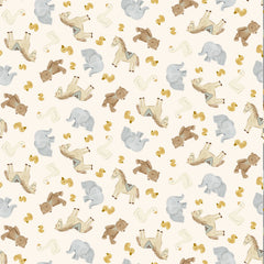 Small Wonder Papyrus Let's Play Yardage by Dear Stella for Dear Stella Fabrics