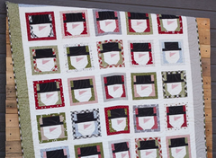 PREORDER On Dasher Snow Day Quilt Kit