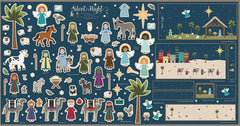 Silent Night Felt Panel by Jennifer Long for Riley Blake Designs