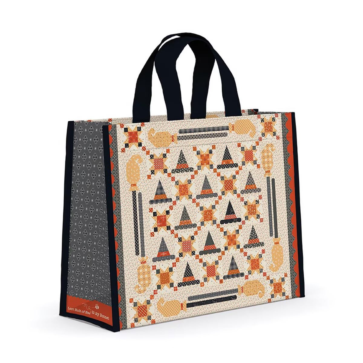 Pumpkin & Licorice Midnight Ride Trick or Treat Tote
