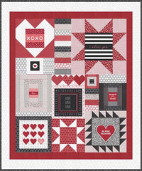 XOXO Words Of Love Quilt Kit