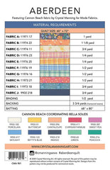 Aberdeen Quilt Pattern by Crystal Manning