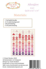 Afterglow Quilt Pattern by Chelsi Stratton