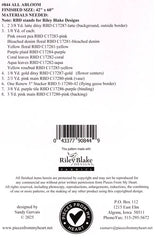 All Abloom Quilt Pattern by Pieces From Heart