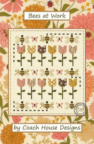 Bees at Work Quilt Pattern by Coach House Designs