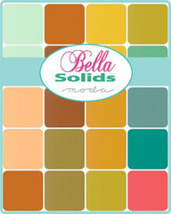 Bella Solids Popcorn collection by Elizabeth Hartman for Moda Fabrics
