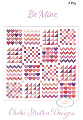 Be Mine Quilt Pattern by Chelsi Stratton