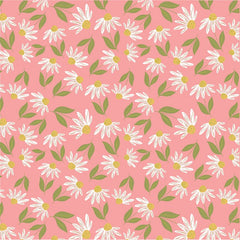 Calico Cowgirls Pink Big Sunnies Yardage by Lori Woods for Poppie Cotton Fabrics