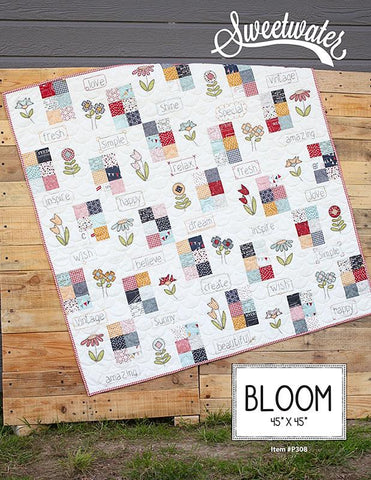 Bloom Quilt Pattern by Sweetwater