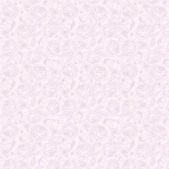 Blooms and Berries Purple Soft Lavender Yardage by Lori Woods for Poppie Cotton Fabrics