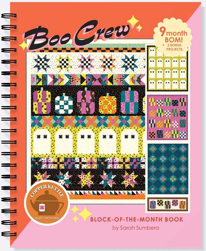 Boo Crew BOM Quilt Pattern by Copper Kettle Quilt Co
