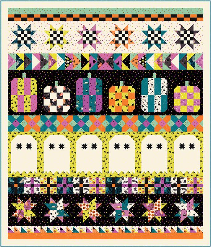Boo Crew BOM Quilt Pattern by Copper Kettle Quilt Co