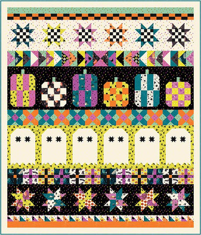Boo Crew BOM Quilt Pattern by Copper Kettle Quilt Co