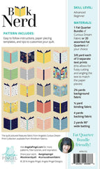 Book Nerd Quilt Pattern by Angela Pingel Designs