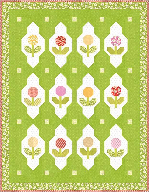 Cameos Quilt Pattern by Fig Tree & Co.