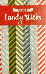 Candy Sticks Quilt Pattern by One Canoe Two