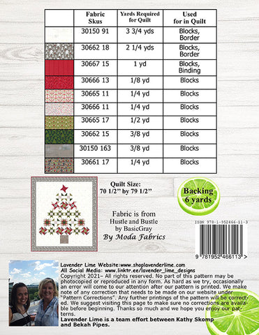 Christmas At Home Quilt Pattern by Designs By Lavender Lime