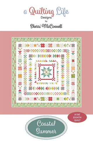 Coastal Summer Quilt Pattern by A Quilting Life Designs