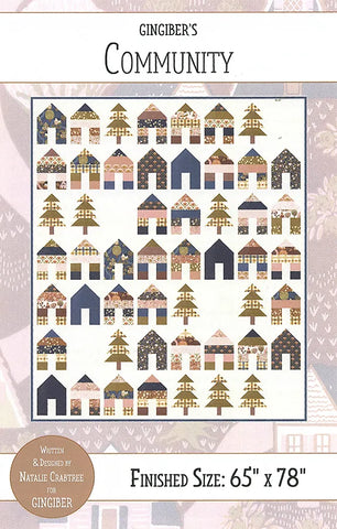 Community Quilt Pattern by Gingiber