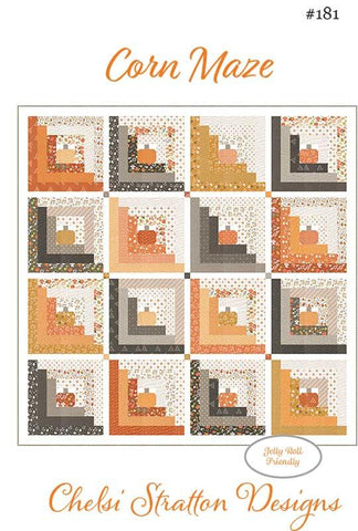 Corn Maze Quilt Pattern by Chelsi Stratton Designs