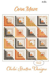 Corn Maze Quilt Pattern by Chelsi Stratton Designs