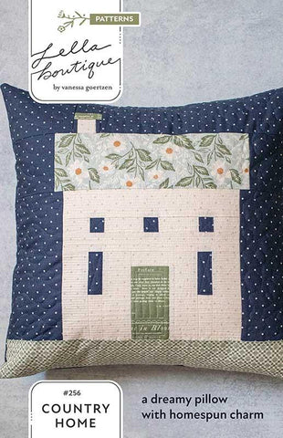 Country Home Pillow Pattern by Lella Boutique