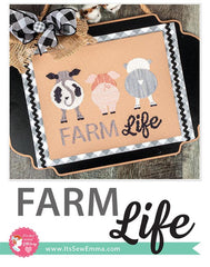 Farm Life Cross Stitch Pattern by Its Sew Emma