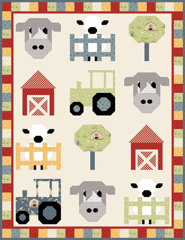 Farm Visit Quilt Pattern by Coach House Designs