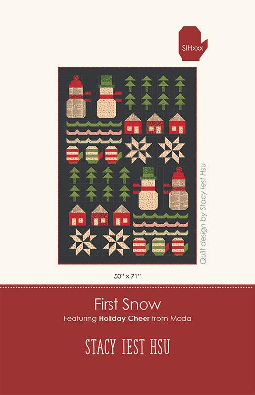 First Snow Quilt Pattern by Stacy Iest Hsu