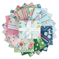 Correspondence Fat Quarter Bundle by Beverly McCullough for Riley Blake Designs
