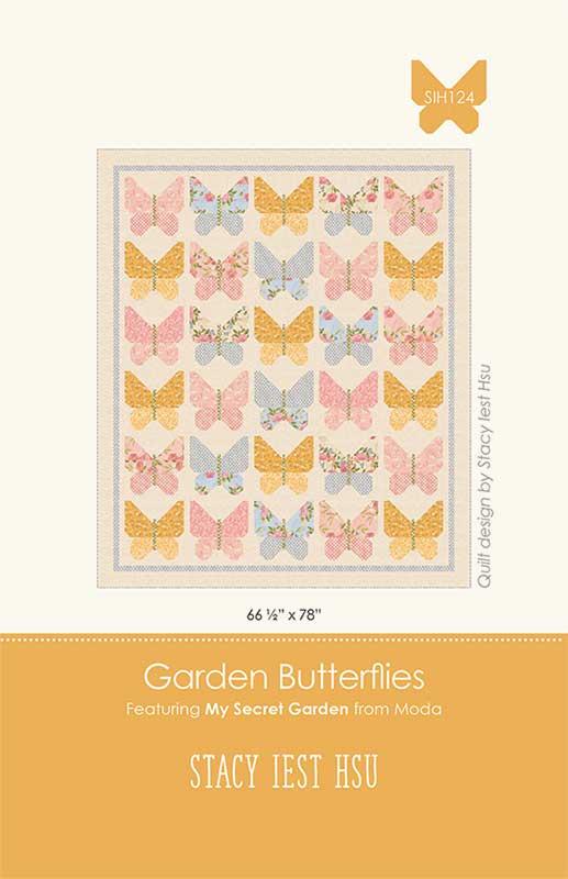 Garden Butterflies Quilt Pattern by Stacy Iest Hsu
