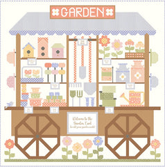 PREORDER Pastel Prairie Garden Cart BOM Quilt Kit