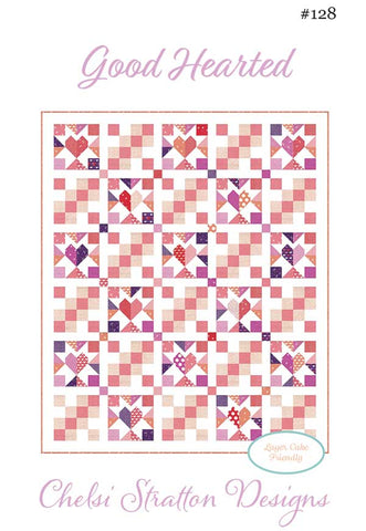 Good Hearted Quilt Pattern by Chelsi Stratton