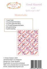 Good Hearted Quilt Pattern by Chelsi Stratton