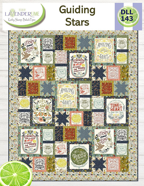 Guiding Stars Quilt Pattern by Designs By Lavender Lime