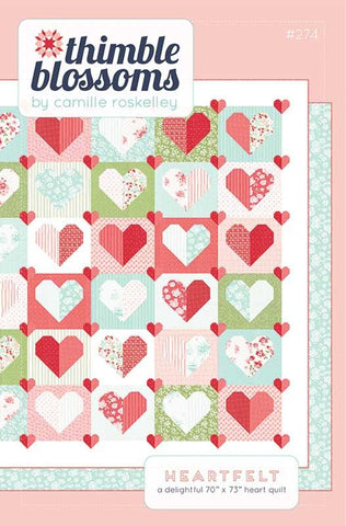 Heartfelt Quilt Pattern by Thimble Blossoms