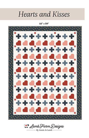 Hearts & Kisses Quilt Pattern by Lamb Farm Designs