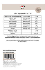 Hearts & Kisses Quilt Pattern by Lamb Farm Designs