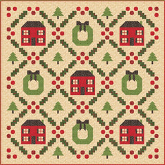 Holiday Cheer Home For The Holidays Quilt Kit