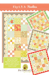 Fig 1, 2, 3: Hankies Quilt Pattern by Fig Tree & Co.