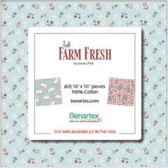 Farm Fresh 10" Squares by Jessica Flick for Benartex Fabrics