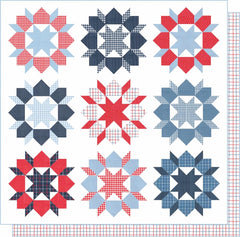 Stars & Stripes Wovens Swoon Quilt Kit