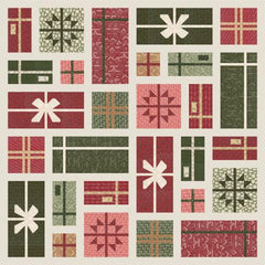 Gingerbread Lane Wrapped Quilt Kit