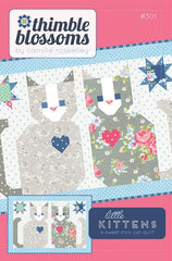 Little Kittens Mini Quilt Pattern by Thimble Blossoms