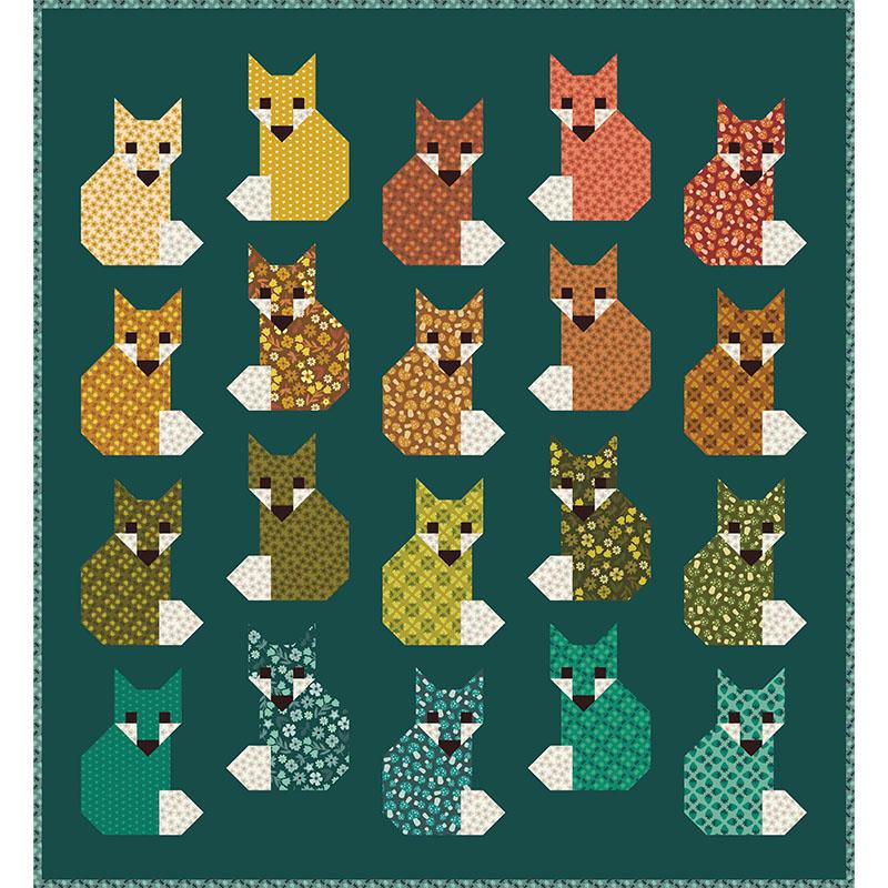 Toast & Jam Collectors Bin by Elizabeth Hartman for Moda Fabrics