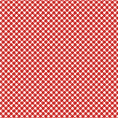 Gingham Picnic Red Napkin Yardage by Lori Woods for Poppie Cotton Fabrics